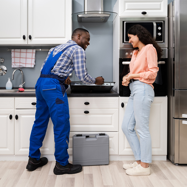 how long does it typically take to complete cooktop repair services in Trinity County Texas